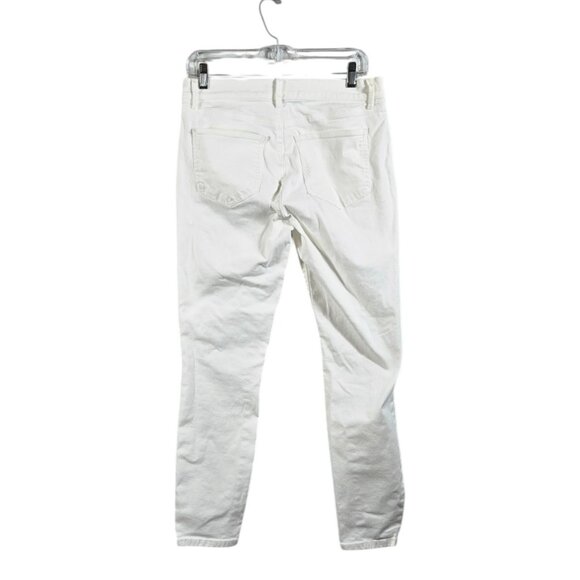 Loft Size 27 Women's Jeans Modern Skinny White 5-Pocket - Picture 7 of 11